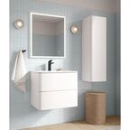 Каркас тумбы подвесной с раковиной Iddis Lahta LAH80W0i95K 50x80x47 см цвет белый