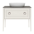 Напольная тумба с ящиком Kerama Marazzi Plaza Classic NEO белая 100х48х82,1 см