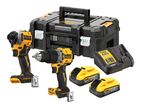 Аккумуляторный набор DEWALT DCK2050H2T, 18 В: ударная дрель-шуруповерт DCD805 + шуруповерт DCF850, с 2 АКБ 5 Ач и ЗУ, в кейсе TSTAK