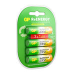 Аккумулятор GP Batteries АА пальчиковый LR6 1,2 В 2700 мАч (4 шт.)