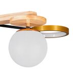Люстра потолочная светодиодная Arte Lamp Carmela с пультом управления 20 м² регулируемый белый свет цвет черный