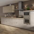 Фасад для кухонного шкафа Берлин 59.7x38.1 см Delinia ID МДФ цвет серый
