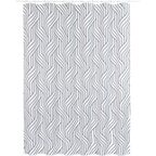 Штора для ванной Bath Plus Charme Red Track 180x180 см полиэстер цвет белый/черный