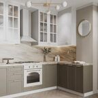 Угол для кухонного шкафа Ньюпорт 4x76.5 см Delinia ID МДФ цвет белый