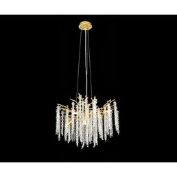Подвесная люстра хрусталь Kink Light Шанти 07871-60D,33 форма ветки