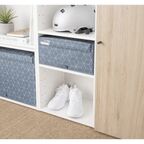 Короб для хранения Spaceo 36x16.5x28 см полиэстер цвет синий