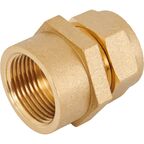 Муфта комбинированная Stahlmann 3/4"x15 мм ВР латунь