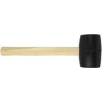 Киянка резиновая черная Vertextools 10-51-450 450 г
