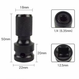 Адаптер для бит 1/2" на 1/4" ударный