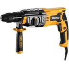 Перфоратор сетевой SDS-plus Deko DKH1350W 084-1033, 1350 Вт, 3.2 Дж, быстрозажимной патрон в комплекте