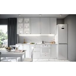 Карниз для кухонного шкафа Ньюпорт Delinia ID 220x4 см МДФ цвет белый