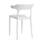 Кухонный стул Treet Roero 48x74x46.5 см каркас пластик спинка полипропилен цвет белый