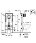 Инсталляция Grohe Rapid SL 38721001