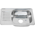 Мойка кухонная Melana 66 см 220 t (*10) хром
