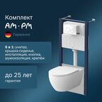 Комплект инсталляции с унитазом Am.Pm Awe IS49001.111700 белый с сиденьем микролифт