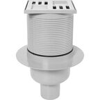 Трап для душа Alca Plast 105x105 мм прямой