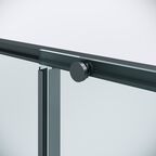 Душевой уголок Niagara Nova 130x90 NG-34-13AGR-A90GR-34 стекло прозрачное, профиль графит матовый