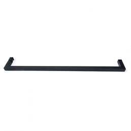 Душевой уголок 110x70 Abber Schwarzer Diamant AG30110BH-S70B-S70B , профиль черный