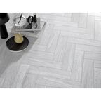Глазурованный керамогранит Gracia Ceramica Smoke 12.5x50 см 0.875 м² гладкий цвет серый