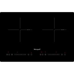 Индукционная варочная панель Weissgauff HI 412 H 61 см 2 конфорки цвет черный