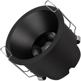 Встраиваемый точечный светильник светодиодный MS-HARBOR-R82-10W Warm2700 (BK, 36 deg, 230V) (Arlight, IP20 Металл, 5 лет) 054479