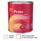 Эмаль Tikkurila Pesto 30 полуматовая цвет белый 0.9 л