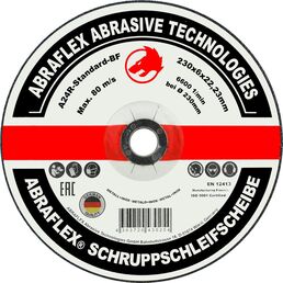 Круг обдирочный по металлу и нержавейке Abraflex А230602223