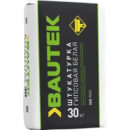 Штукатурка гипсовая машинного нанесения Bautek МН белая 30 кг