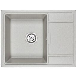 Врезная кухонная мойка Granula 6503, матовое basalt