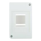 Щит распределительный Legrand Mini S IP30 48х87х140 мм 4 модуля белый