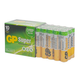 Батарейка GP Batteries Super AAA мизинчиковая LR03 1,5 В (30 шт.) (GP 24A-2CRVS30)