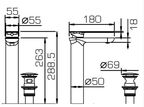 Смесители для ванны Bravat Gina F165104C-A-ENG