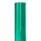 Штакетник Grand Line RAL 6005 круглый фигурный 1.5 м зелёный