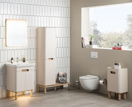 Комплект подвесного унитаза Vitra Sento L-Box 9830B003-7207 с инсталляцией и кнопкой, сиденье микролифт