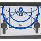 Датчик движения Duwi DDP-01, 1200 Вт, цвет белый, IP40
