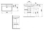 Раковина Laufen Pro-S 1096.7