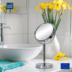 Косметическое зеркало Kleine Wolke Base Mirror Silber, 17х12x33 см