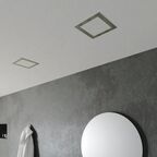Спот светодиодный встраиваемый влагозащищенный Inspire Extraf L под отверстие 205мм 1м² регулируемый белый свет цвет металлик