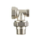 Клапан запорный угловой Arrowhead Element 3/4 НР(ш) х 3/4 ВР(г) для радиатора (215133)