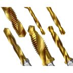 Набор сверл-метчиков по металлу Vertextools 0089-7, 7 шт.