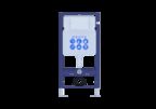 Подвесной унитаз с инсталляцией Aquatek Европа SET AQUATEK ЕВРОПА T-KKI1 безободковый, крышка с микролифтом, белый, без кнопки