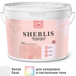 Штукатурка декоративная Parade Sherlis 8 кг цвет белый