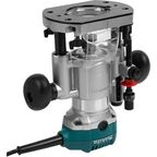 Фрезер сетевой двухбазовый погружной кромочный Makita RT0700CX2, 710 Вт