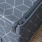 Короб для хранения Spaceo 36x16.5x28 см полиэстер цвет синий