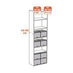 Короб для хранения Spaceo 56x33x36 см полипропилен цвет лагуна
