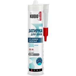 Герметик силиконовый затирка для швов KUDO KSK-165 антрацит RAL 7004 280мл 1 шт