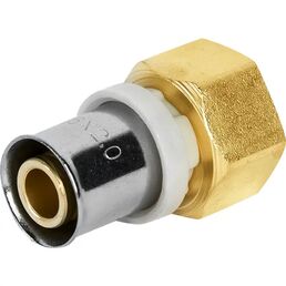 Муфта комбинированная Aquabeam 1/2"x16 мм ВР латунь ABP.202.Y.001604