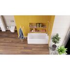 Ванна 100Acryl Ницца акриловая 175x70 см каркас в комплекте