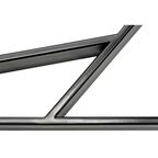 Ножка мебельная прямоугольная Palladium 50x720x50 мм железо цвет черный