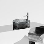 Раковина накладная Ceramica Nova Cristal 36 см CN6060 черная